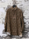 INTO THE EAST 25 Autumn/Winter Moss Green Dark Pattern Print Linen Shirt/Straight Pants ITE-E1DGAW004GR21SH-LV Top